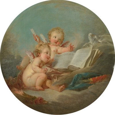 音楽の寓話 作： François Boucher